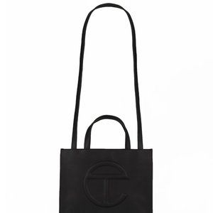 Telfar Medium Black Shopping Bag New with Tags